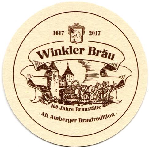 amberg am-by winkler 400 jahre 1-2a (rund215-400 jahre brausttte-braun)